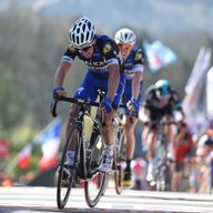Julien Alaphilippe won stage three in California