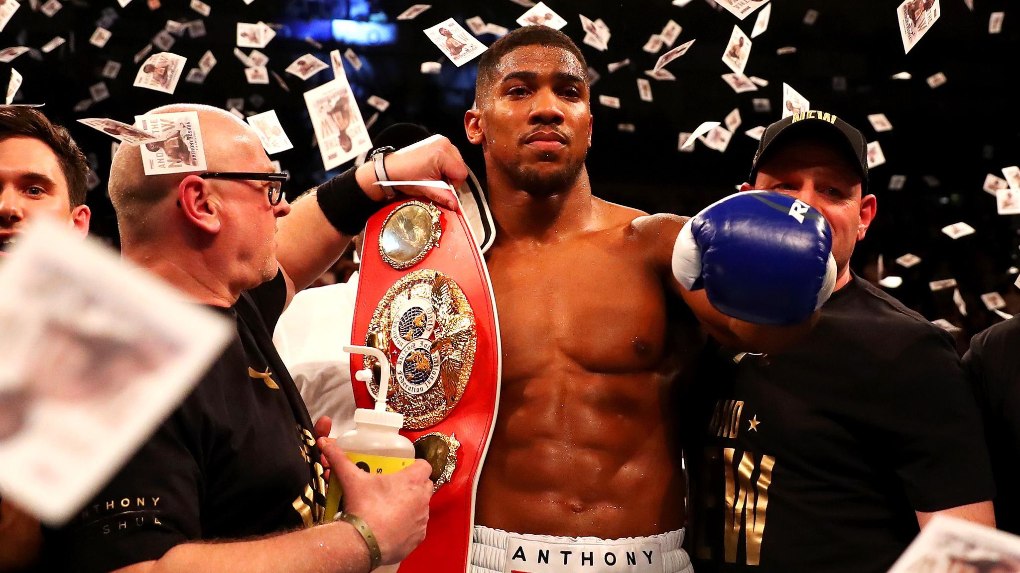 Anthony Joshua Will Get Even Better Warns Sparring Partner Otto Wallin Boxing News Sky Sports