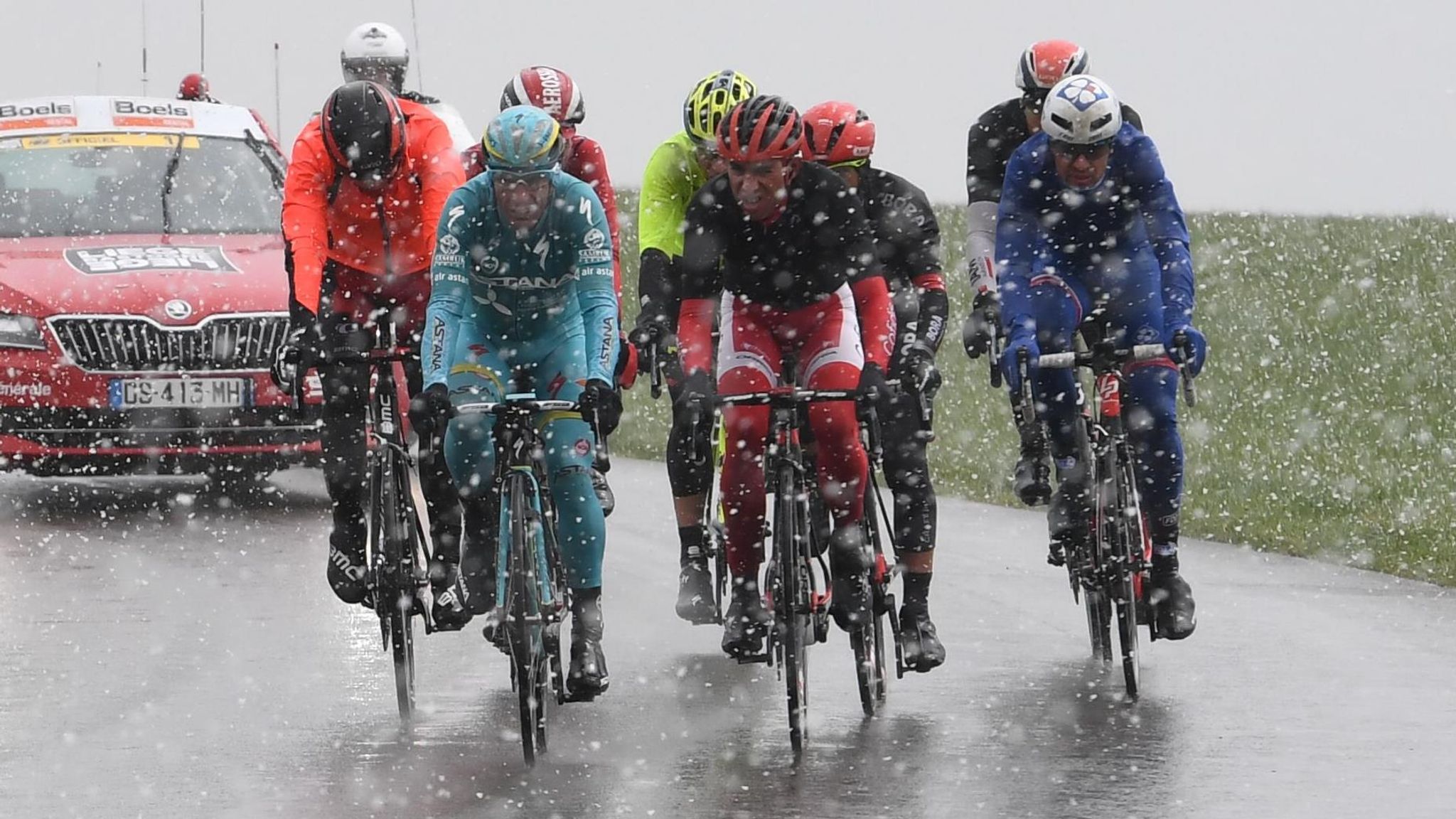 Liege-Bastogne-Liege Wout Poels hands Team Sky first Monument win Cycling News Sky Sports