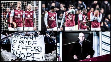 Aston Villa have been relegated from the Premier League for the first time