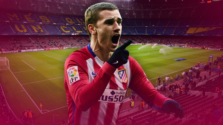Antoine Griezmann was the man who got the goals that eliminated Barcelona