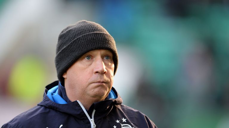 Kenny McDowall lost his first match as Rangers caretaker manager