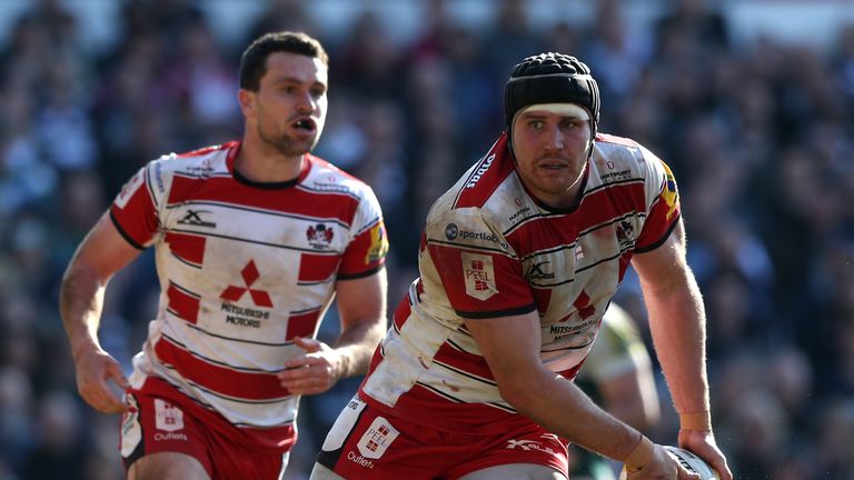 Gloucester scored three tries in a blistering nine minutes but it was not enough to take the victory.