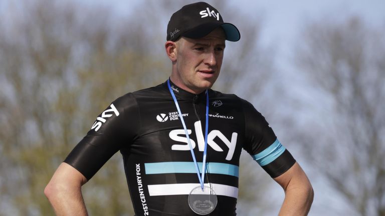 Ian Stannard achieved Team Sky's best result to date at Paris-Roubaix