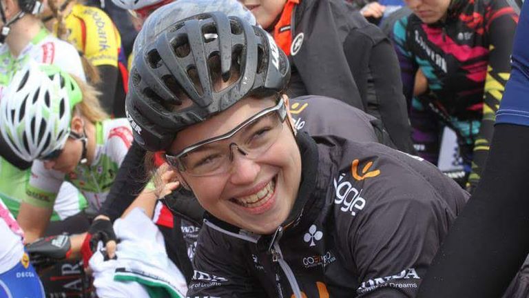 Lucy will be working on her sprinting skills for the new road campaign