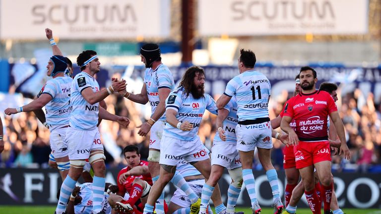 Racing 92 prevailed in their last knockout meeting with Toulon in this season's Champions Cup quarter-final