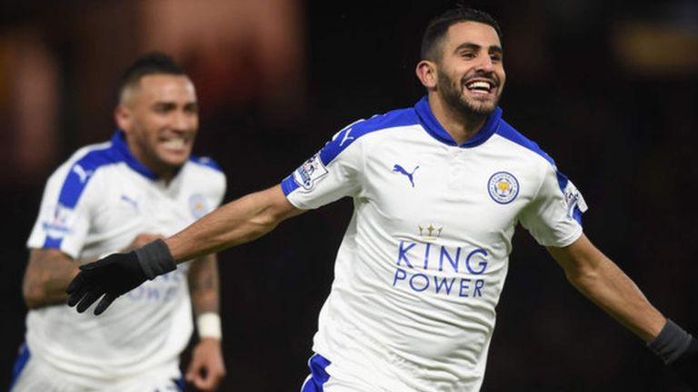 Riyad Mahrez is now at Manchester City