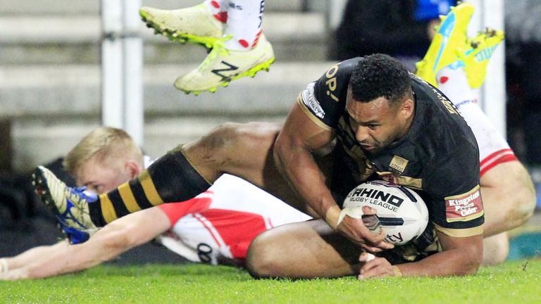 Broughton took his tally to 11 tries in nine games