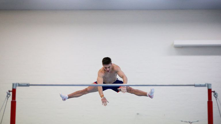 Sam has been busy working on his routine structure