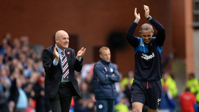 Rangers appointed Mark Warburton and David Weir at the start of 2015/16 season