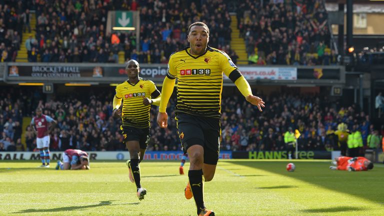 Troy Deeney has been the subject of a bid from Leicester