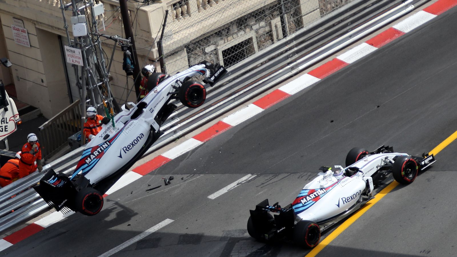 Felipe Massa crashes in Practice One at Monaco GP F1 News