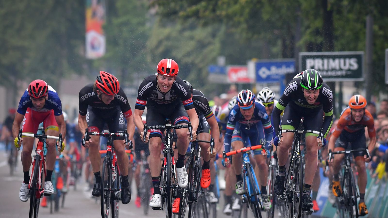 Tour of Belgium riders protest after crash puts Stig Broeckx in coma