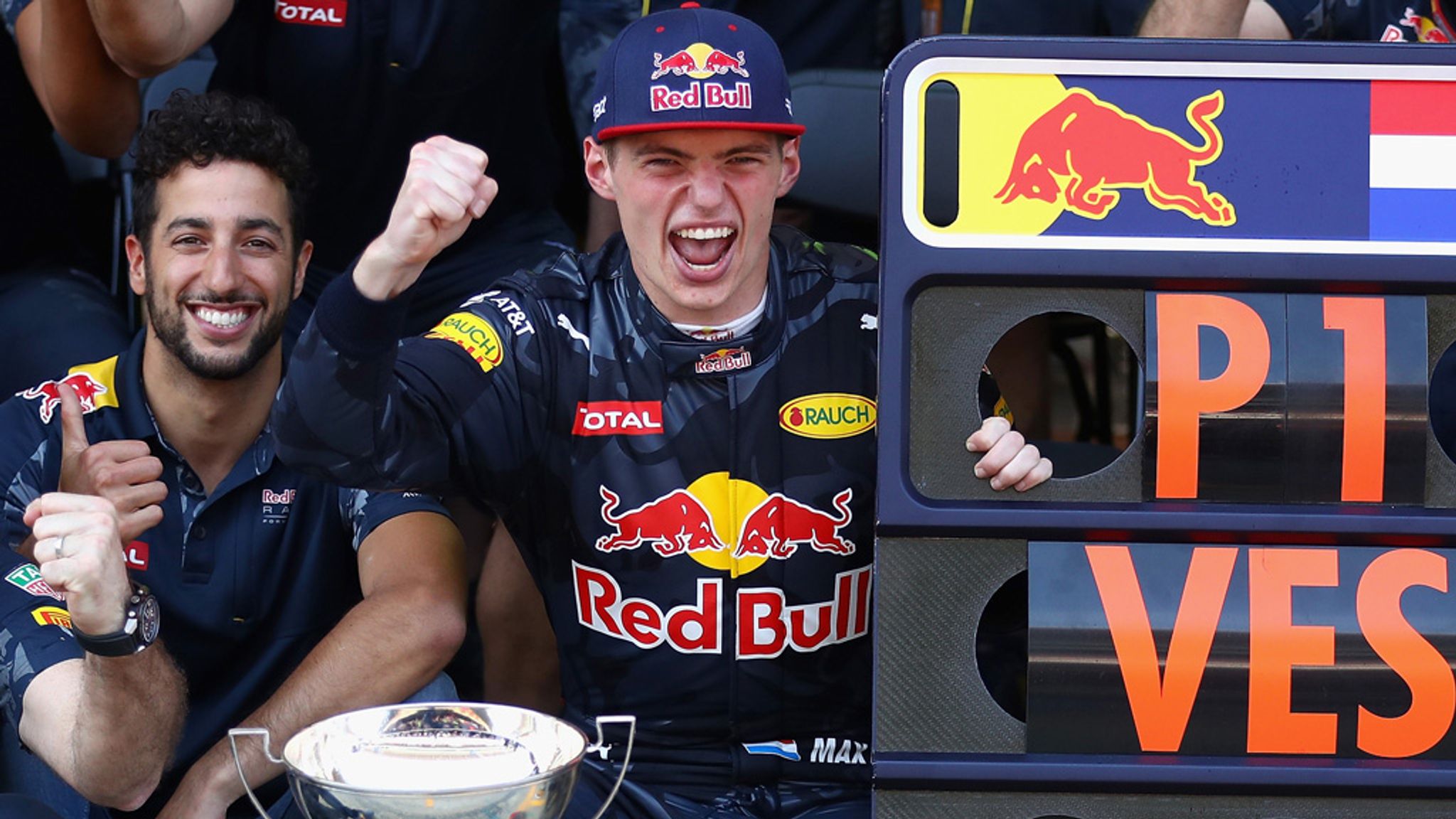 Max Verstappen's first F1 win at the 2016 Spanish GP F1