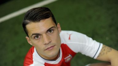 Granit Xhaka has joined Arsenal on a long-term contract