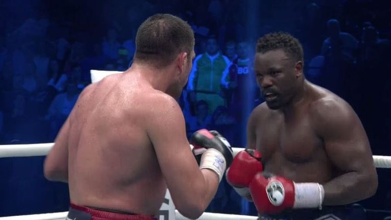 Dereck Chisora was happy to try and draw Kubrat Pulev in