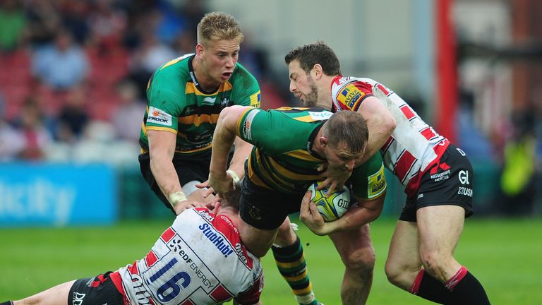 Dylan Hartley's return for Saints was a boost for England
