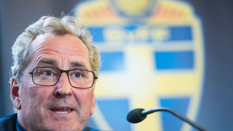 Sweden's head coach Erik Hamren is relaxed about the furore around Zlatan