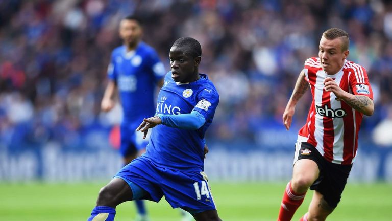 N'Golo Kante won back-to-back Premier Leagues with Leicester and Chelsea