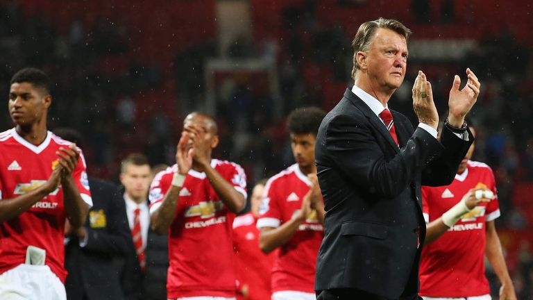 United finished fifth in the Premier League under Louis van Gaal