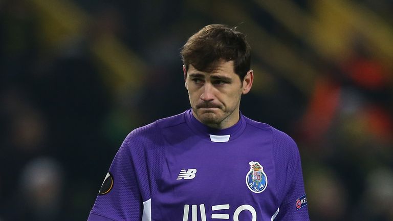 Iker Casillas is being linked with a move to Liverpool