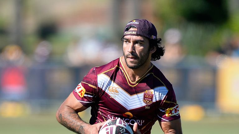 Johnathan Thurston is at the heart of a highly experienced Queensland side  