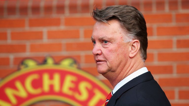 Louis van Gaal has one year left on his contract at Old Trafford