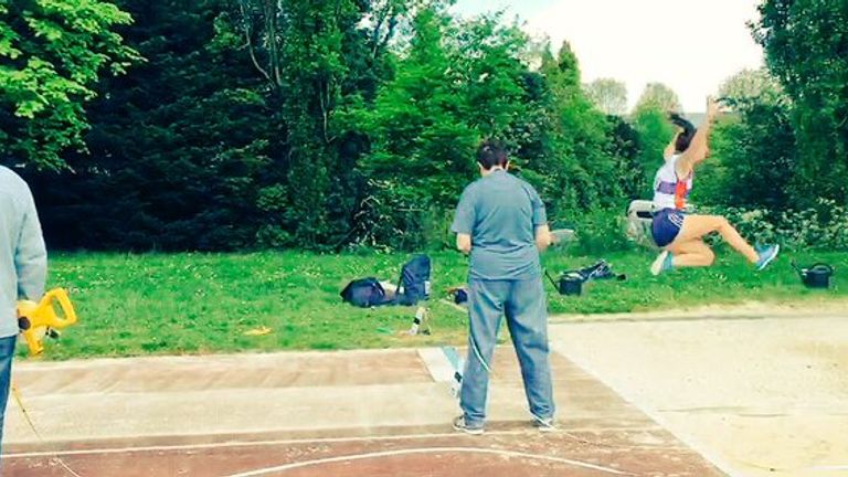 Olivia Breen produced a long jump personal best a week before the Euros