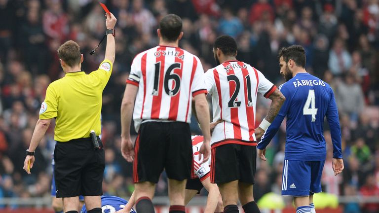It will now be possible to get a red card before the match starts