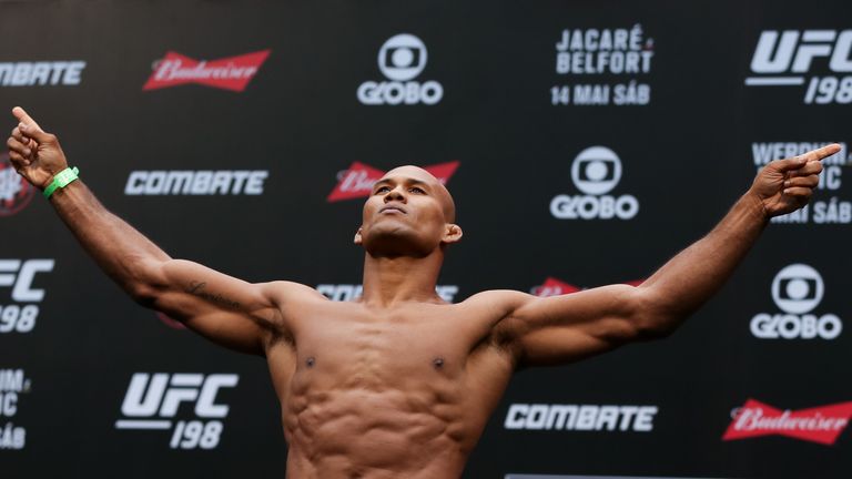 Ronaldo 'Jacare' Souza might have stolen Michael Bisping's thunder