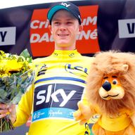 Chris Froome is closing on a third Criterium du Dauphine title