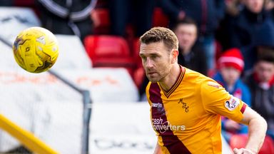 Image of Stephen McManus made a single appearance for Motherwell this season