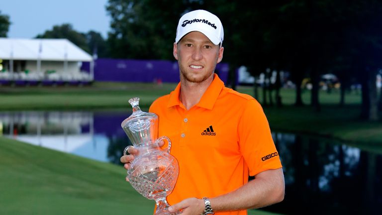 Berger claimed a maiden PGA Tour title at June's FedEx St. Jude Classic