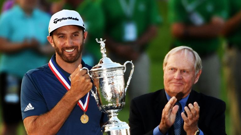  Dustin Johnson's first major victory was overshadowed by controversy