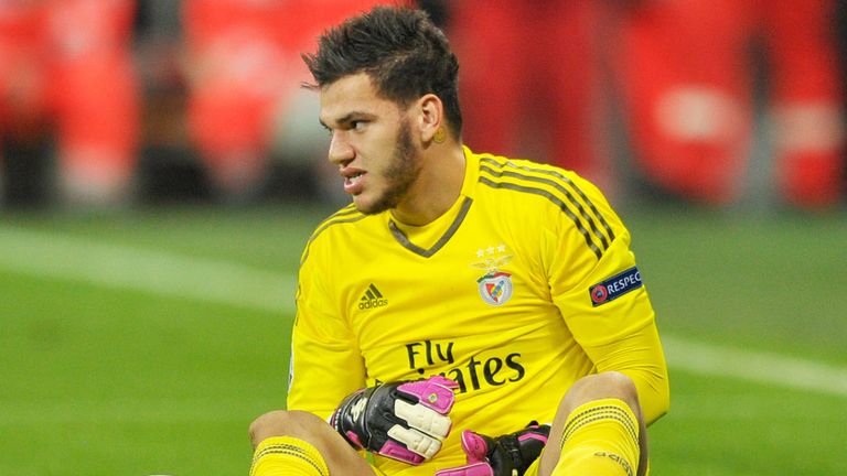 Ederson has enjoyed a rapid rise in football since starting out with Sao Paolo in his native Brazil