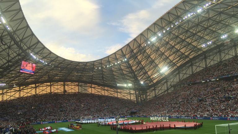 The Stade Velodrome hosted an AC/DC concert shortly before Euro 2016