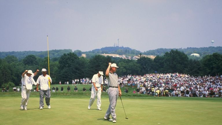 Ernie Els survived the heat of Oakmont over five days in 1994