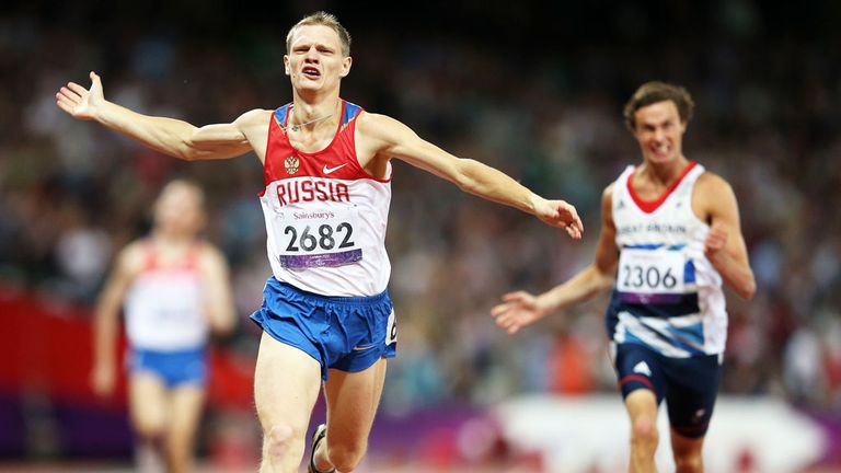 Evgenii Shvetcov won gold in the men's 400m in 2012