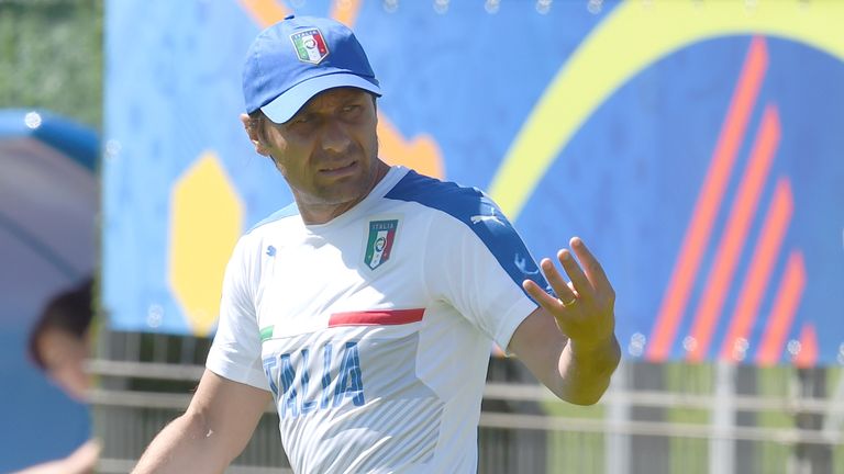 Antonio Conte was in charge of Italy from 2014 to 2016