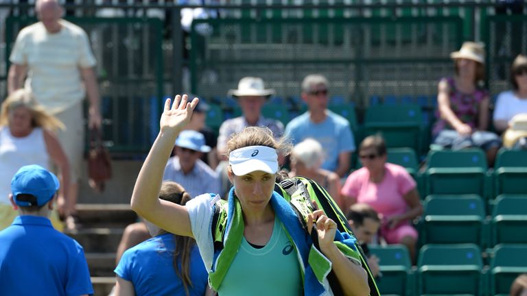 The British No 1 says she has been working hard on the mental aspects of the game