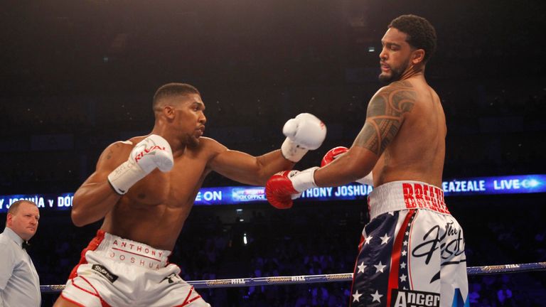 Joshua's handspeed was too much for Breazeale