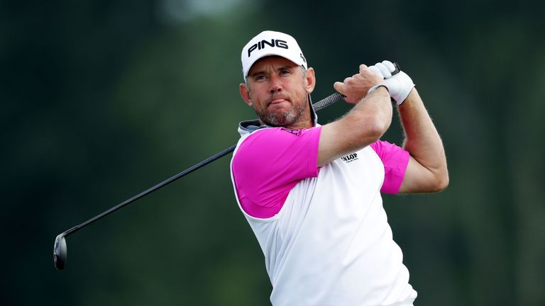 Lee Westwood was one of two player to land two fairway eagles at the US Open