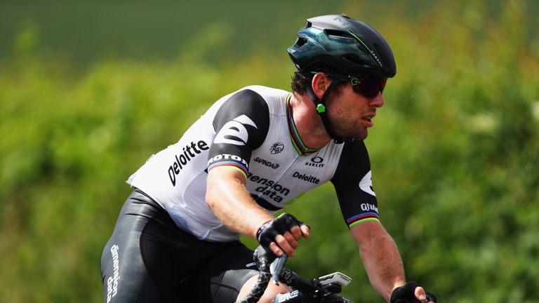 Mark Cavendish was just out of luck on the final stage of the Tour of Slovenia