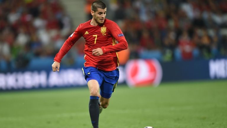Alvaro Morata has returned to Real Madrid