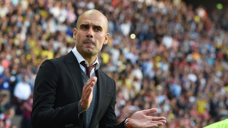 New Manchester City boss Pep Guardiola was at Barcelona when Arteta was on the books