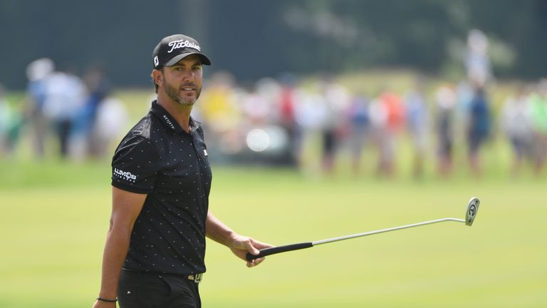 Scott Piercy briefly held the share of the lead earlier in the day