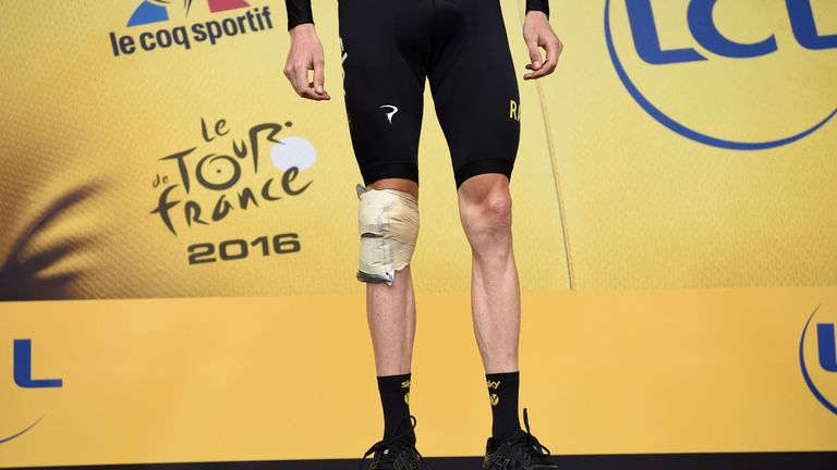 Tour de France: Chris Froome 'lucky' to escape injury in stage 19 crash ...
