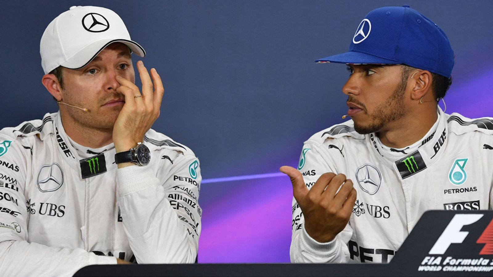 Nico Rosberg is 'mentally struggling' in title fight with Lewis ...