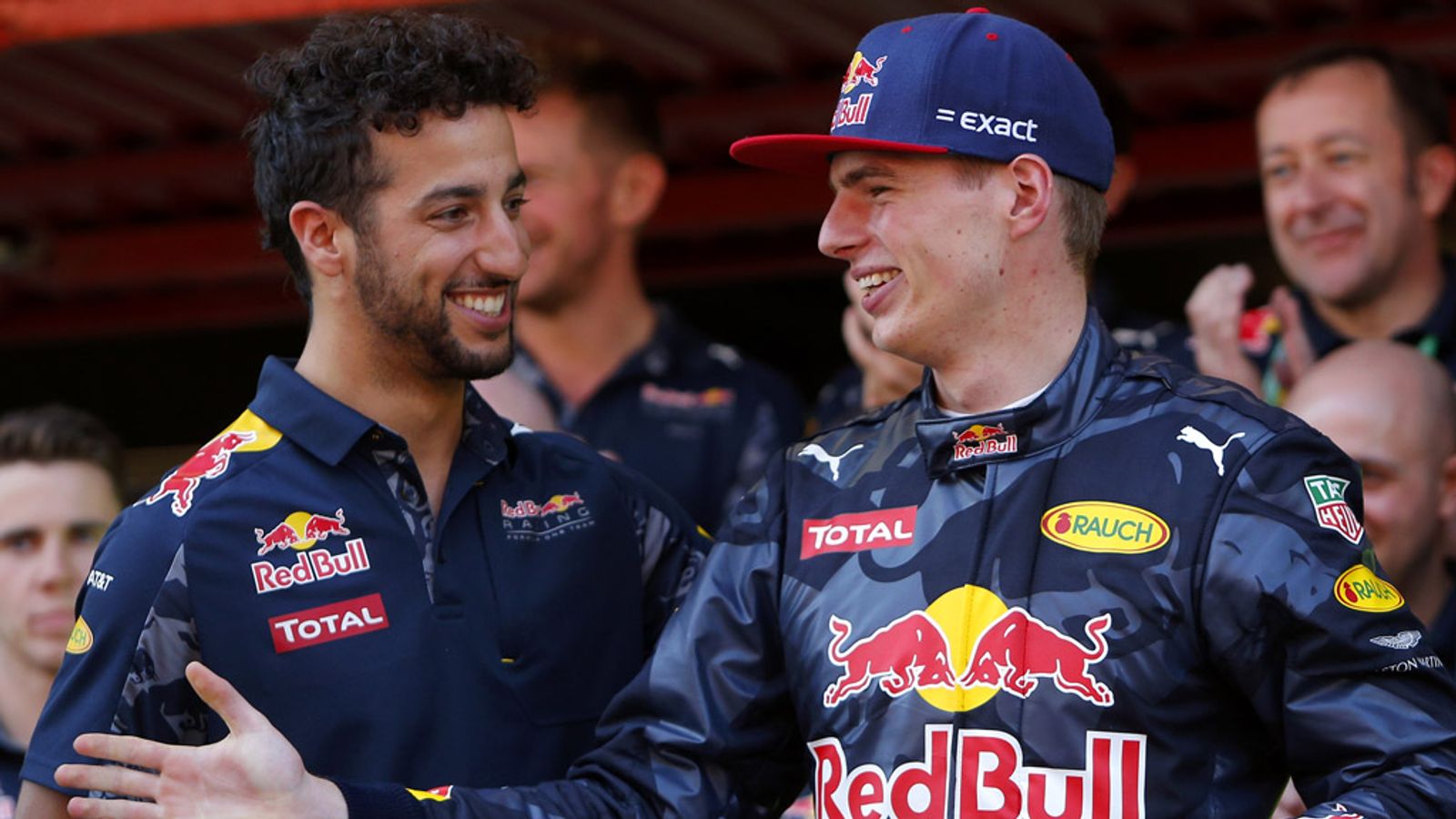 Daniel Ricciardo happy to fight Max Verstappen for F1