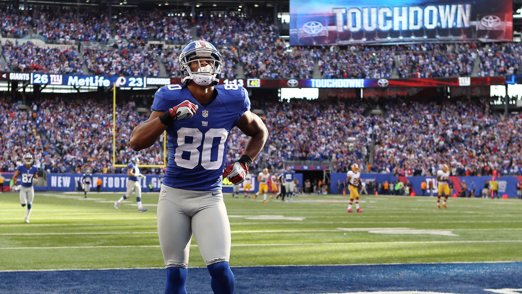 Victor Cruz and Rashad Jennings cut by the New York Giants